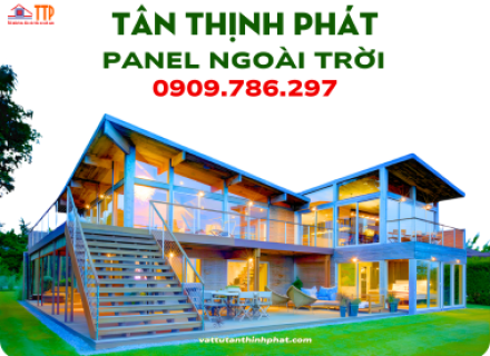 TÌM HIỂU NHÀ LẮP GHÉP PANEL NGOÀI TRỜI