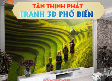 Tranh 3D PVC Trang Trí Tường Tại Bà Rịa – Vũng Tàu
