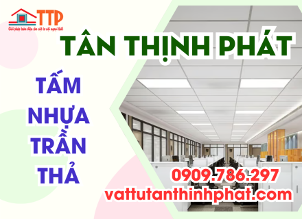 Tấm Nhựa Trần Thả – Lựa Chọn Hoàn Hảo Cho Không Gian Hiện Đại