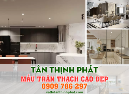 Khám Phá Những Mẫu Trần Thạch Cao Phòng Khách Đẹp và Hiện Đại