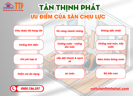 SÀN CHỊU LỰC - GIẢI PHÁP MỞ RỘNG KHÔNG GIAN SỐNG THÔNG MINH