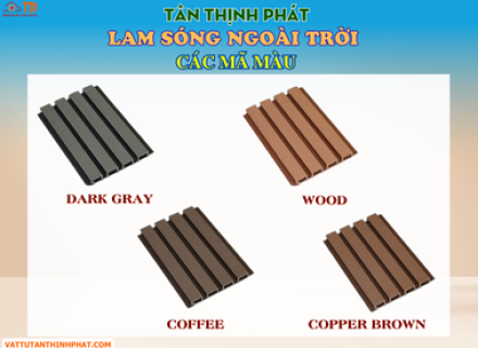 LAM SÓNG GỖ NHỰA NGOÀI TRỜI