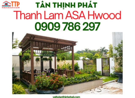Thanh Lam Gỗ Nhựa ASA Hwood: Giải Pháp Tối Ưu Cho Thiết Kế Ngoại Thất Hiện Đại