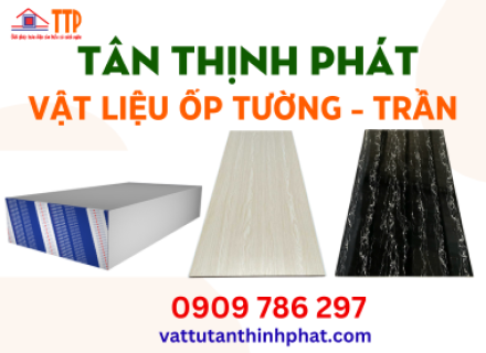 Vật liệu ốp tường và trần hiện đại – Thạch Cao, Nhựa PVC, Tấm Nano, Sơn : Ưu điểm & Lưu ý