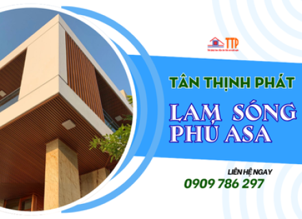 Giới Thiệu Tấm Ốp Lam Sóng Phủ ASA, Chất Lượng Thế Nào ? Mua Ở Đâu ?