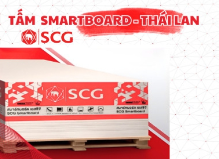 Tấm Smartboard SCG Thái Lan phân phối lớn nhất tại Bà Rịa Vũng Tàu