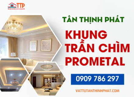 Khung Xương Trần Chìm ProMETAL – Giải Pháp Trần Thạch Cao Đạt Chuẩn Tại Bà Rịa Vũng Tàu, TP.HCM, Đồng Nai, Bình Thuận