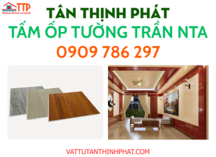Tấm ốp tường trần NTA: Giải pháp hoàn hảo cho không gian sống hiện đại