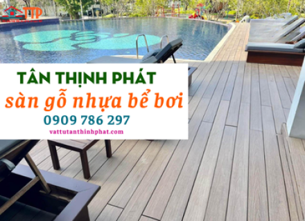 Sàn Gỗ Nhựa Ngoài Trời Bể Bơi Cho Resort Và Khu Nghỉ Dưỡng
