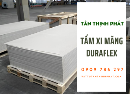 Giá tấm xi măng DURAflex lót sàn, làm vách mới nhất 2026
