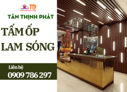 Lam sóng ốp tường nhựa giả gỗ giá rẻ, báo giá lam ốp tường, trần