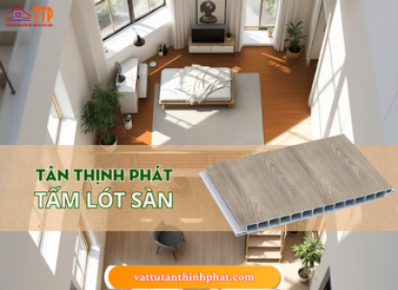 Top các loại vật liệu lót sàn nhà phổ biến hiện nay