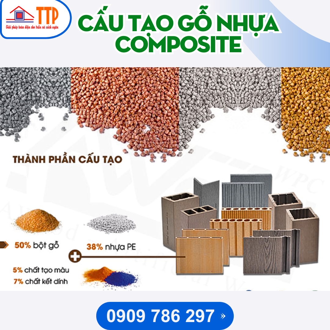 cấu tạo gỗ nhựa composite bà rịa vũng tàu