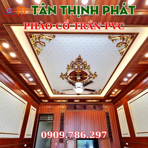 Phào cổ trần pvc bà rịa vũng tàu