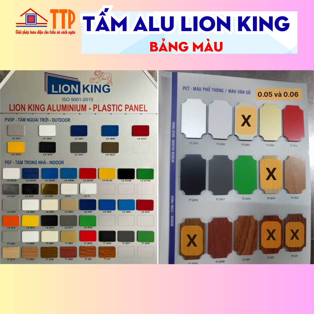 bảng màu tấm alu bà rịa vũng tàu