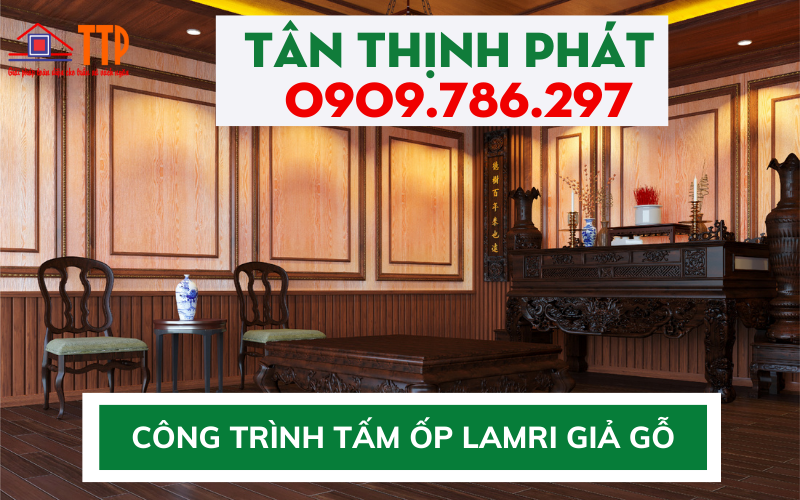 Tân Thịnh Phát đơn vị thi công uy tín chất lượng tấm ôp lamri bà rịa vũng tàu