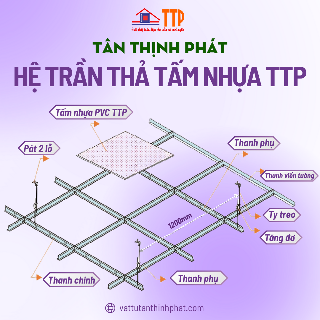 tấm nhựa trần thả pvc tấm nhựa trần thả pvc