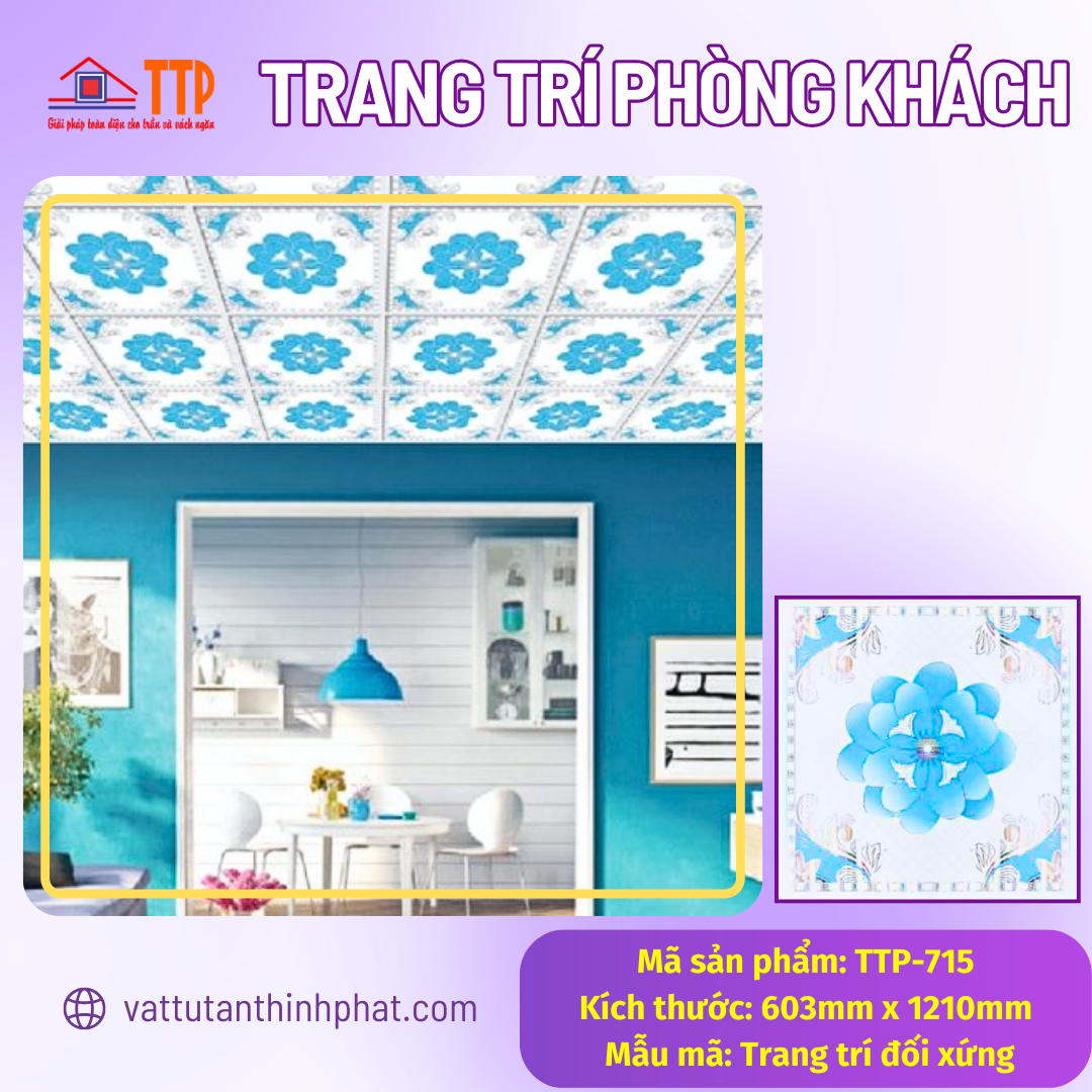 Tấm nhựa trần thả pvc Tấm nhựa trần thả pvc