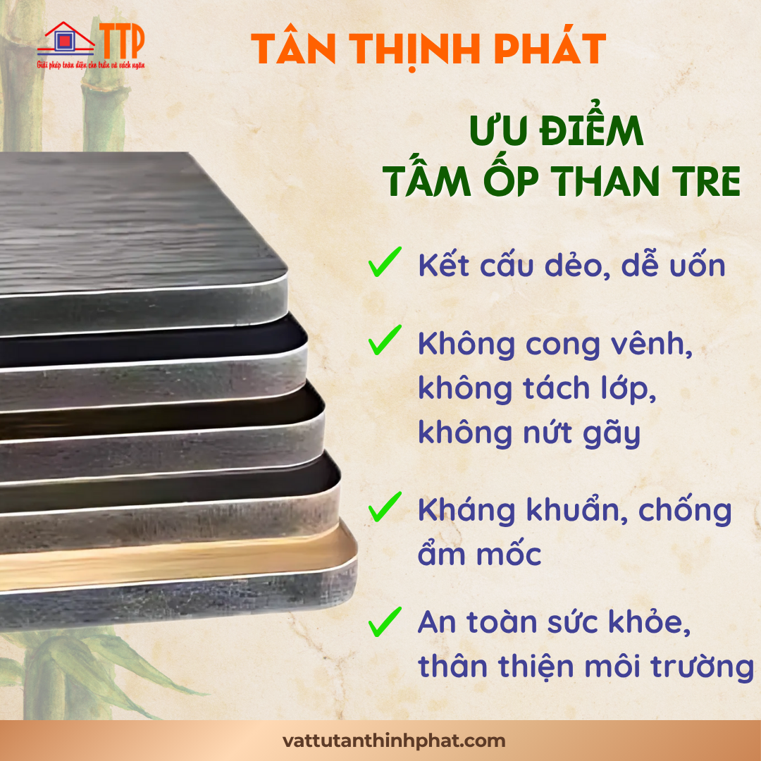 Tấm ốp than tre bà rịa vũng tàu Tấm ốp than tre bà rịa vũng tàu