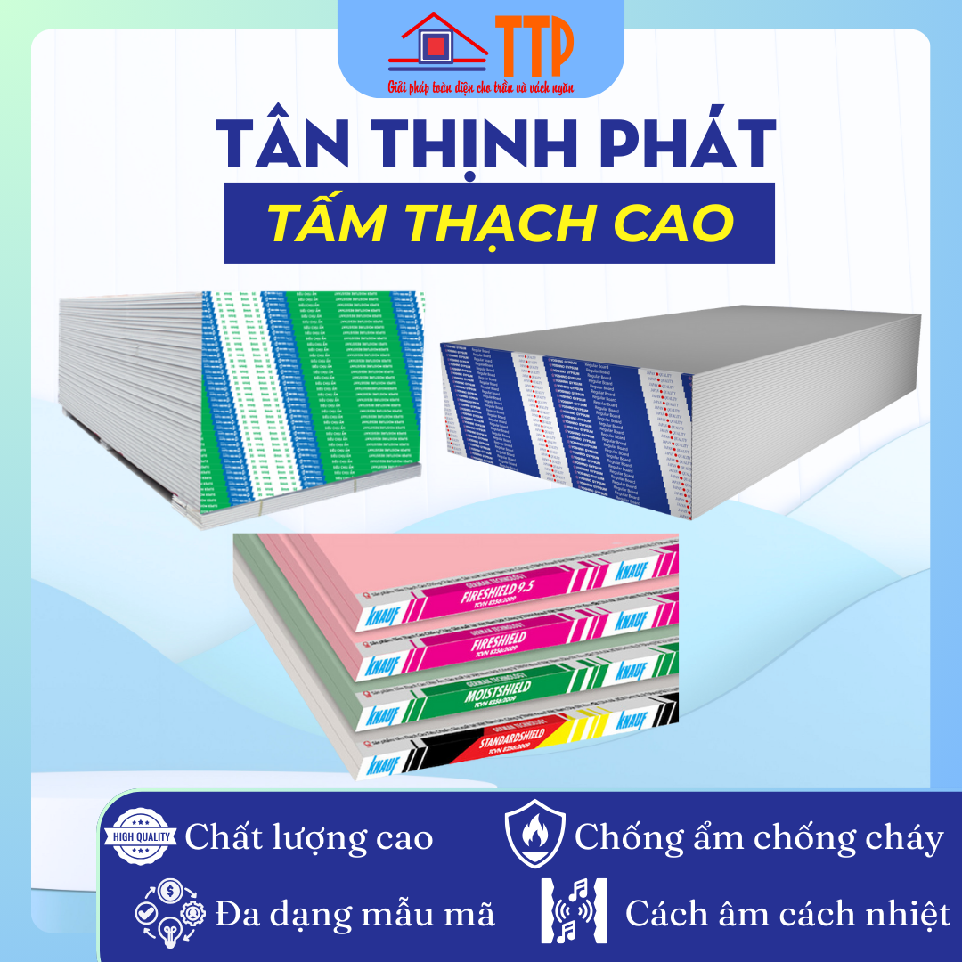Top 4 thương hiệu trần thạch cao được nhiều khách hàng ưa chuộng