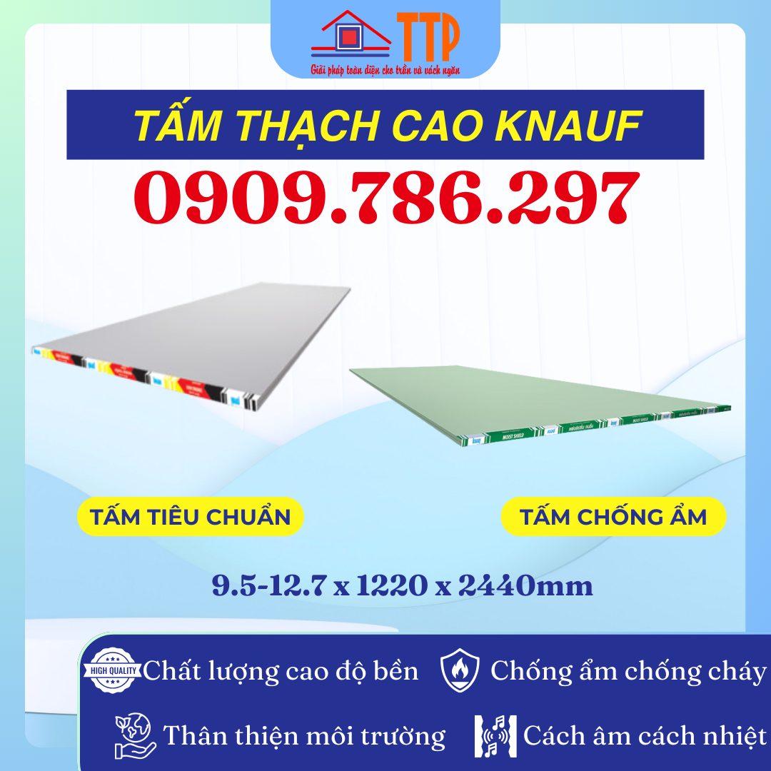 tấm thạch cao knauf bà rịa vũng tàu