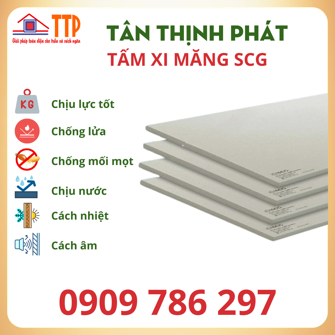 Đặc điểm nổi bật tấm xi măng scg bà rịa vũng tàu