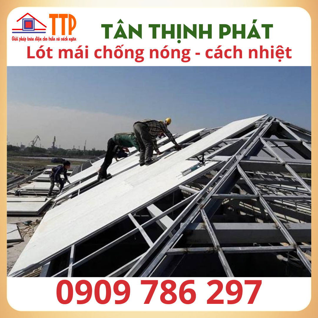 Tấm xi măng SCG lót mái chống nóng bà rịa vũng tàu