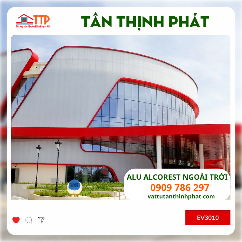 Báo Giá Tấm ALU ALCOREST Ngoài Trời Chính Hãng Giá Tốt