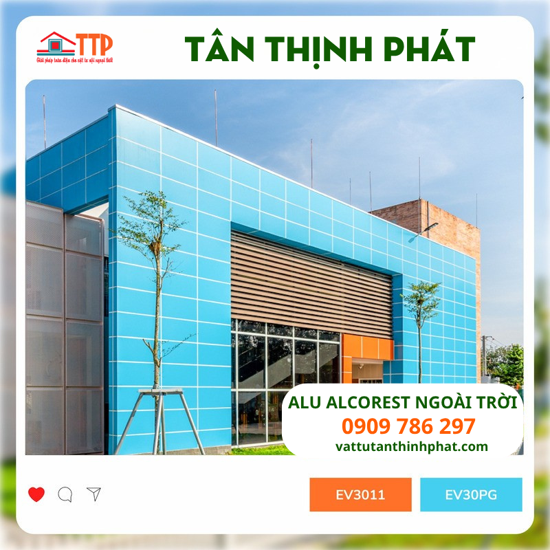 Báo Giá Tấm ALU ALCOREST Ngoài Trời Chính Hãng Giá Tốt