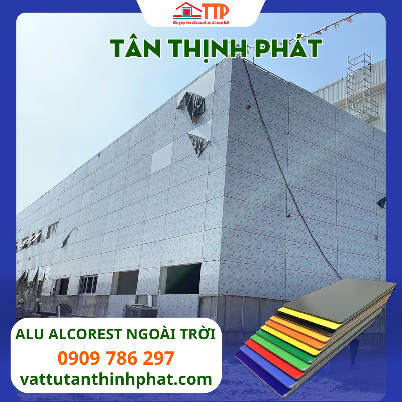Báo Giá Tấm ALU ALCOREST Ngoài Trời Chính Hãng Giá Tốt