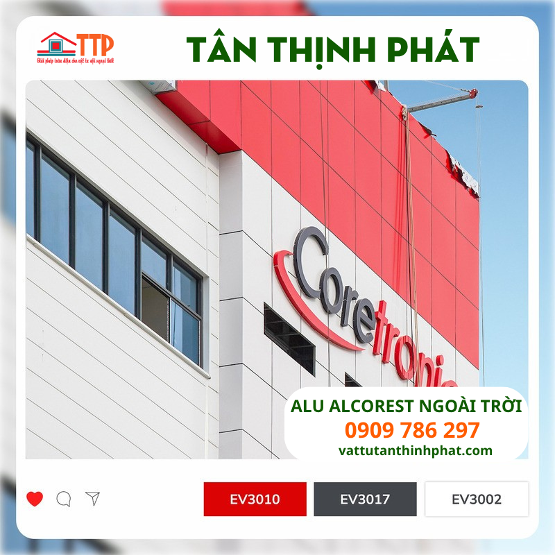 Báo Giá Tấm ALU ALCOREST Ngoài Trời Chính Hãng Giá Tốt
