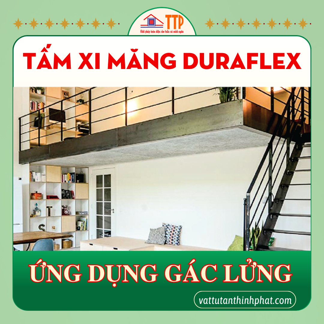 Giá tấm xi măng DURAflex lót sàn, làm vách mới nhất 2026