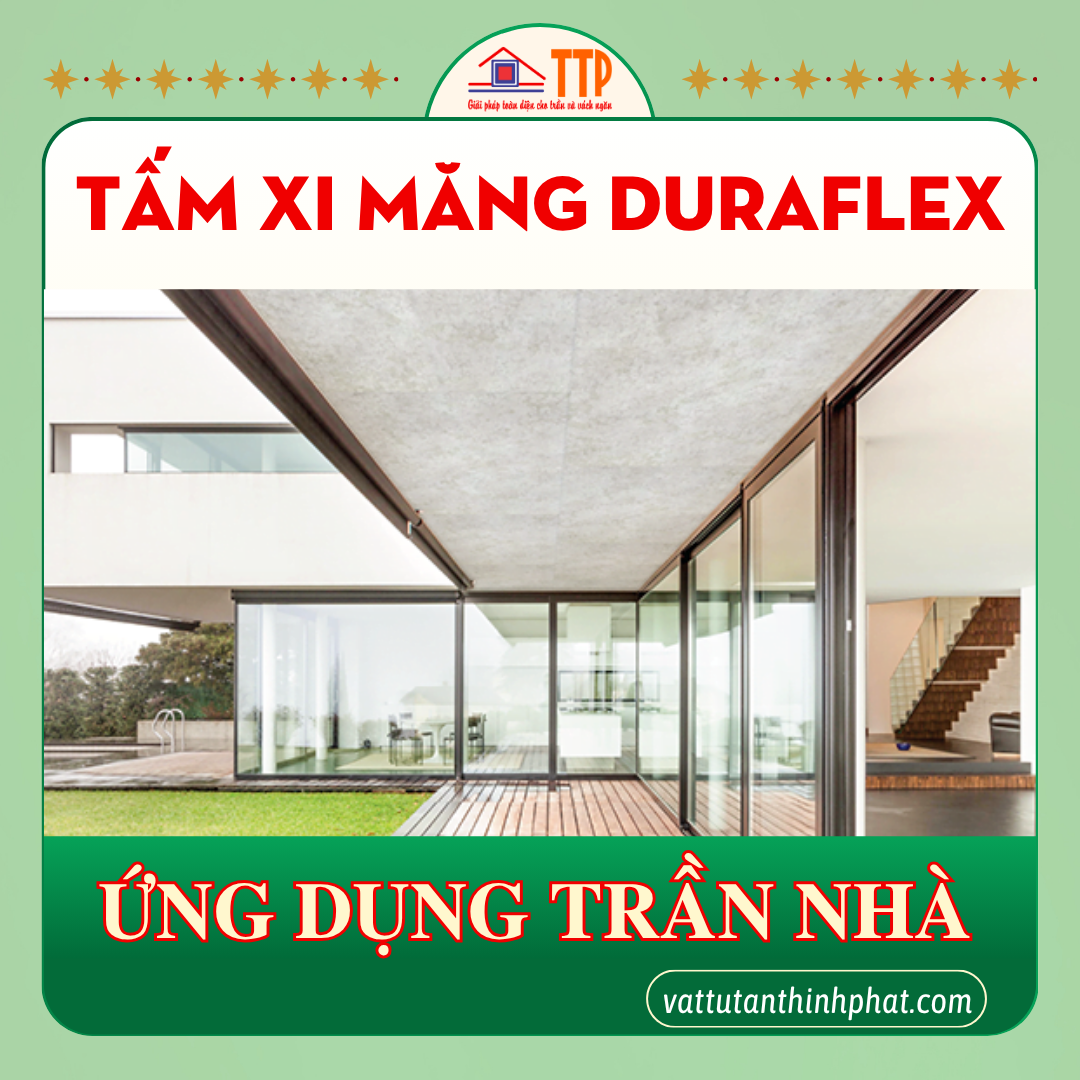 Giá tấm xi măng DURAflex lót sàn, làm vách mới nhất 2026
