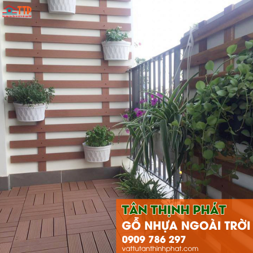 Gỗ nhựa ngoài trời: ưu nhược, giá loại đẹp mới 2026