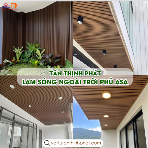lam sóng ngoài trời phủ ASA Hwood lam sóng ngoài trời phủ ASA Hwood