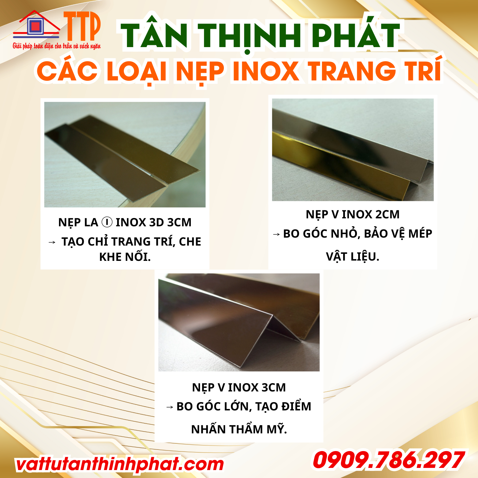 nẹp nhôm và nẹp inox bà rịa vũng tàu