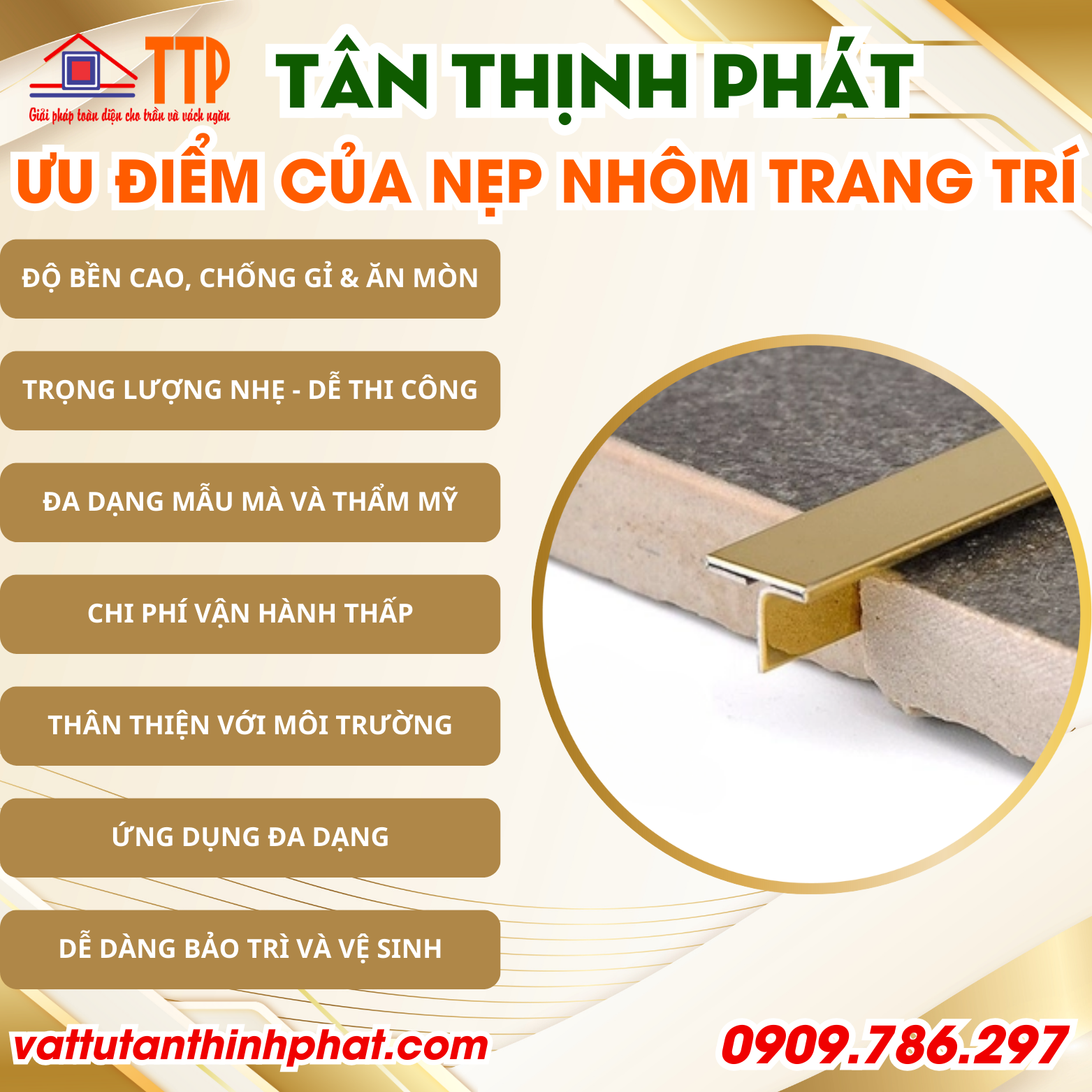 nẹp nhôm và nẹp inox bà rịa vũng tàu