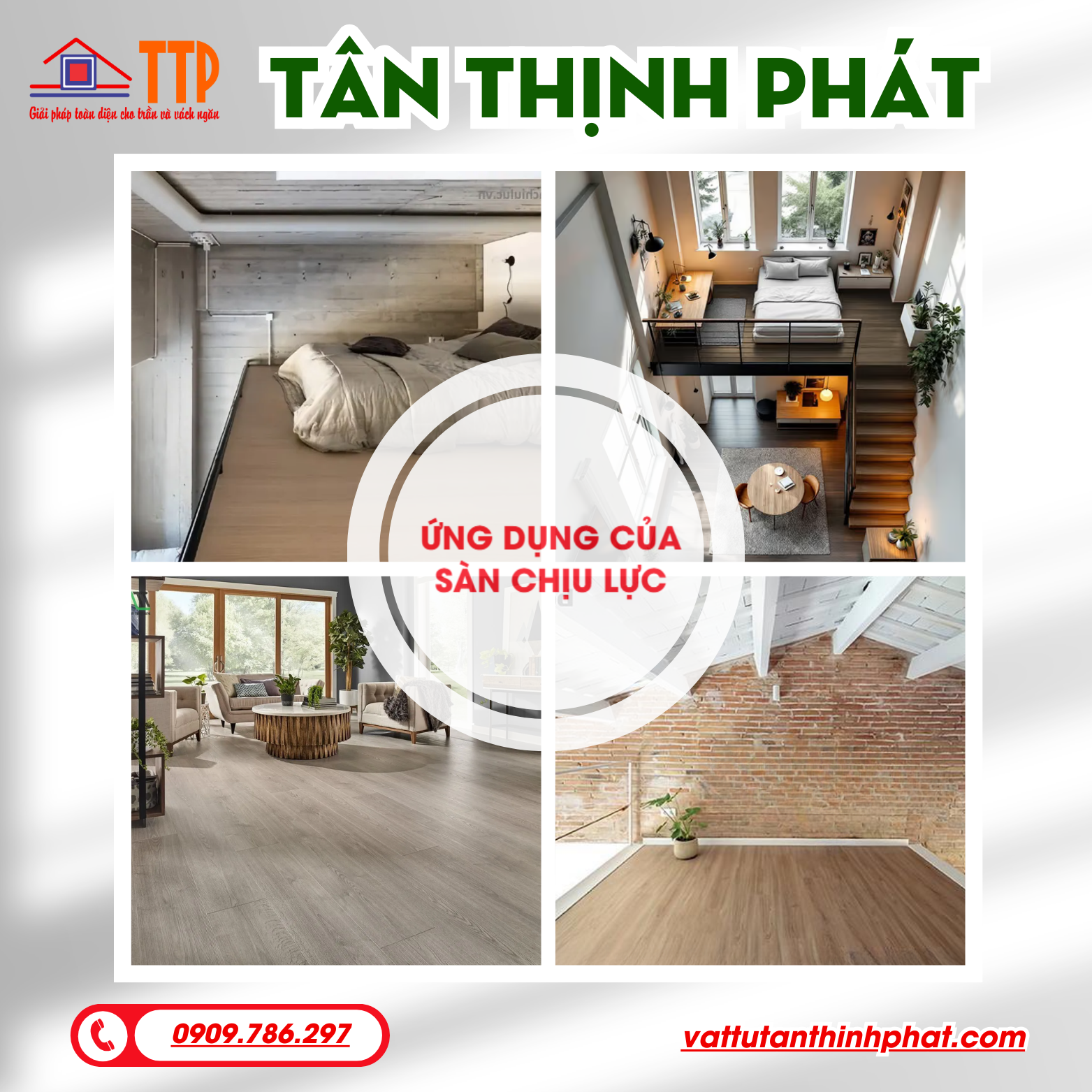 sàn chịu lực gác lửng