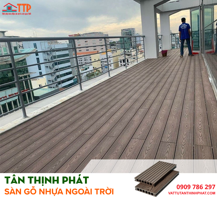 Sàn Gỗ Nhựa Ngoài Trời Bể Bơi Cho Resort Và Khu Nghỉ Dưỡng