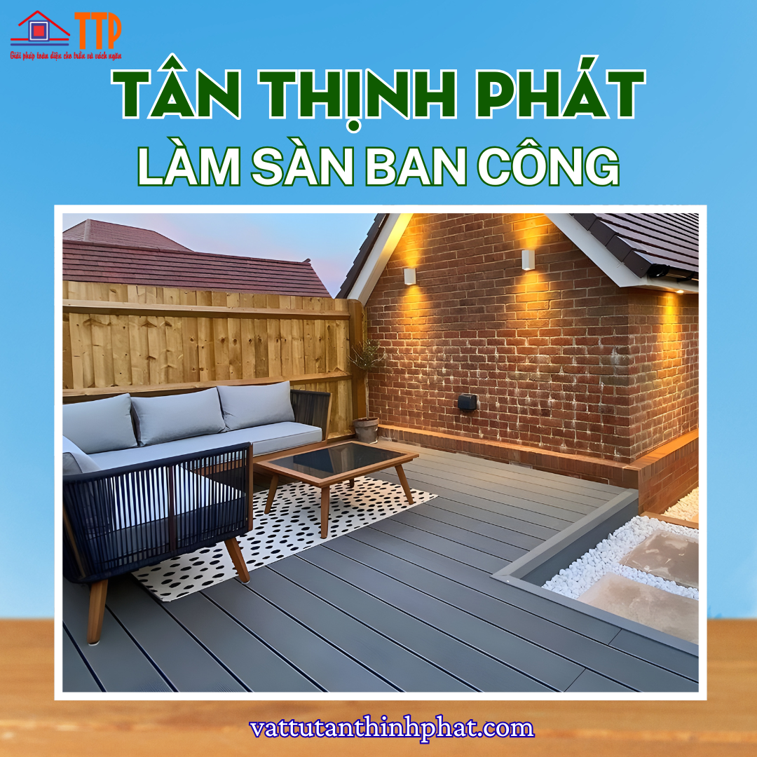 sàn gỗ nhựa ngoài trời cao cấp bà rịa vũng tàu