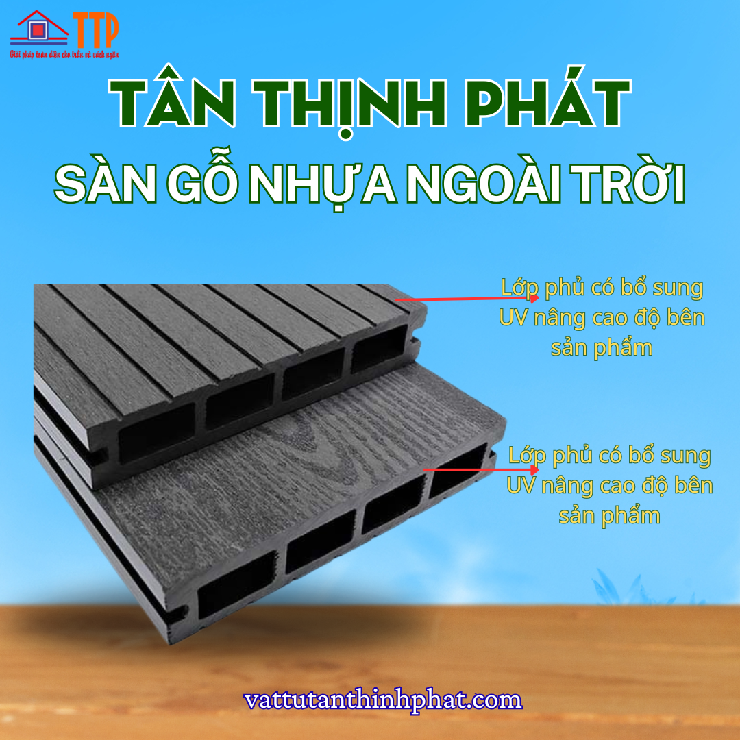 sàn gỗ nhựa ngoài trời cao cấp bà rịa vũng tàu