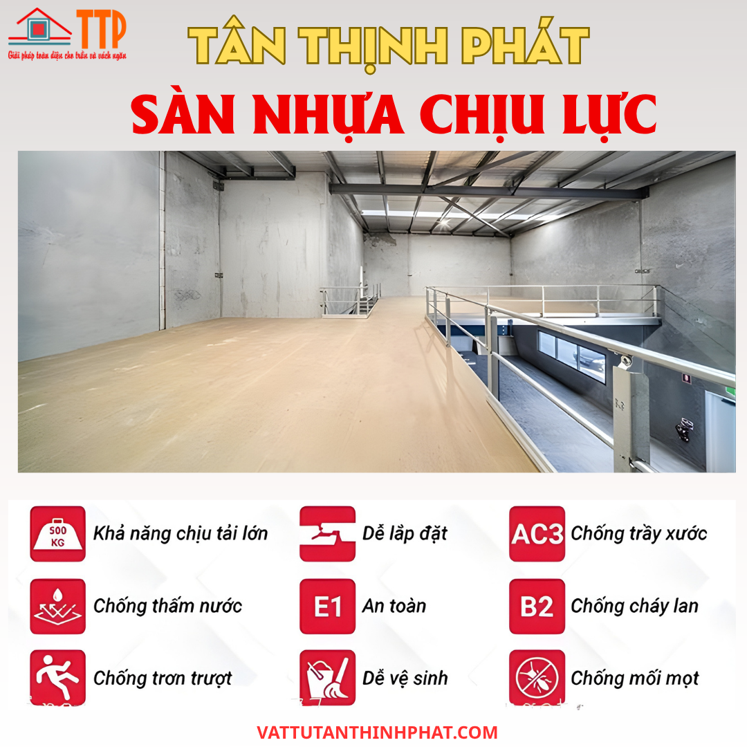Sàn nhựa chịu lực chống trầy, cháy, giá mới nhất 2026
