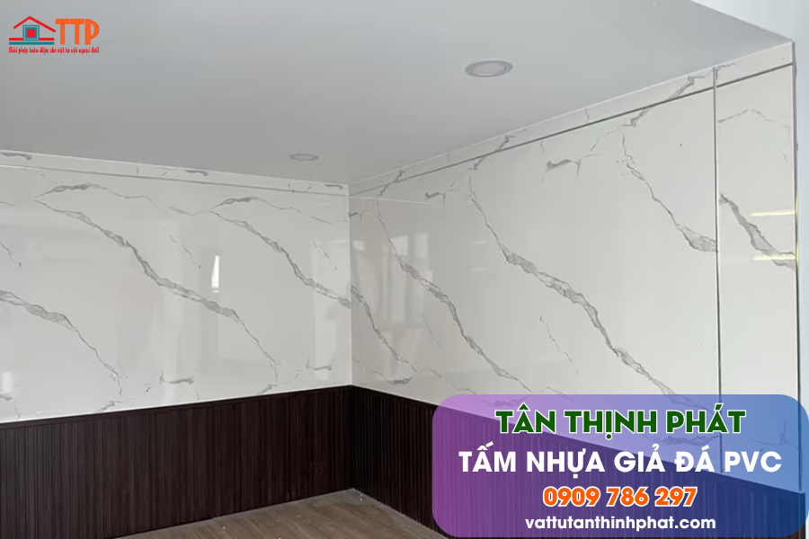 Ưu điểm của tấm nhựa giả đá PVC: Giải pháp hoàn hảo cho nội thất hiện đại Ưu điểm của tấm nhựa giả đá PVC: Giải pháp hoàn hảo cho nội thất hiện đại