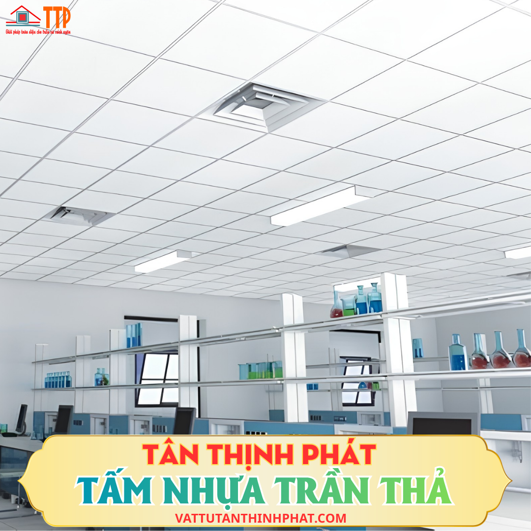Trần thả thạch cao đẹp: Đặc điểm, ứng dụng thực tế, báo giá 2026 Trần thả thạch cao đẹp: Đặc điểm, ứng dụng thực tế, báo giá 2026