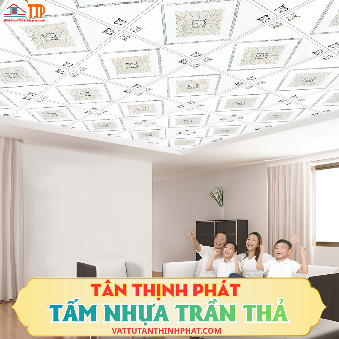 Trần thả thạch cao đẹp: Đặc điểm, ứng dụng thực tế, báo giá 2026 Trần thả thạch cao đẹp: Đặc điểm, ứng dụng thực tế, báo giá 2026