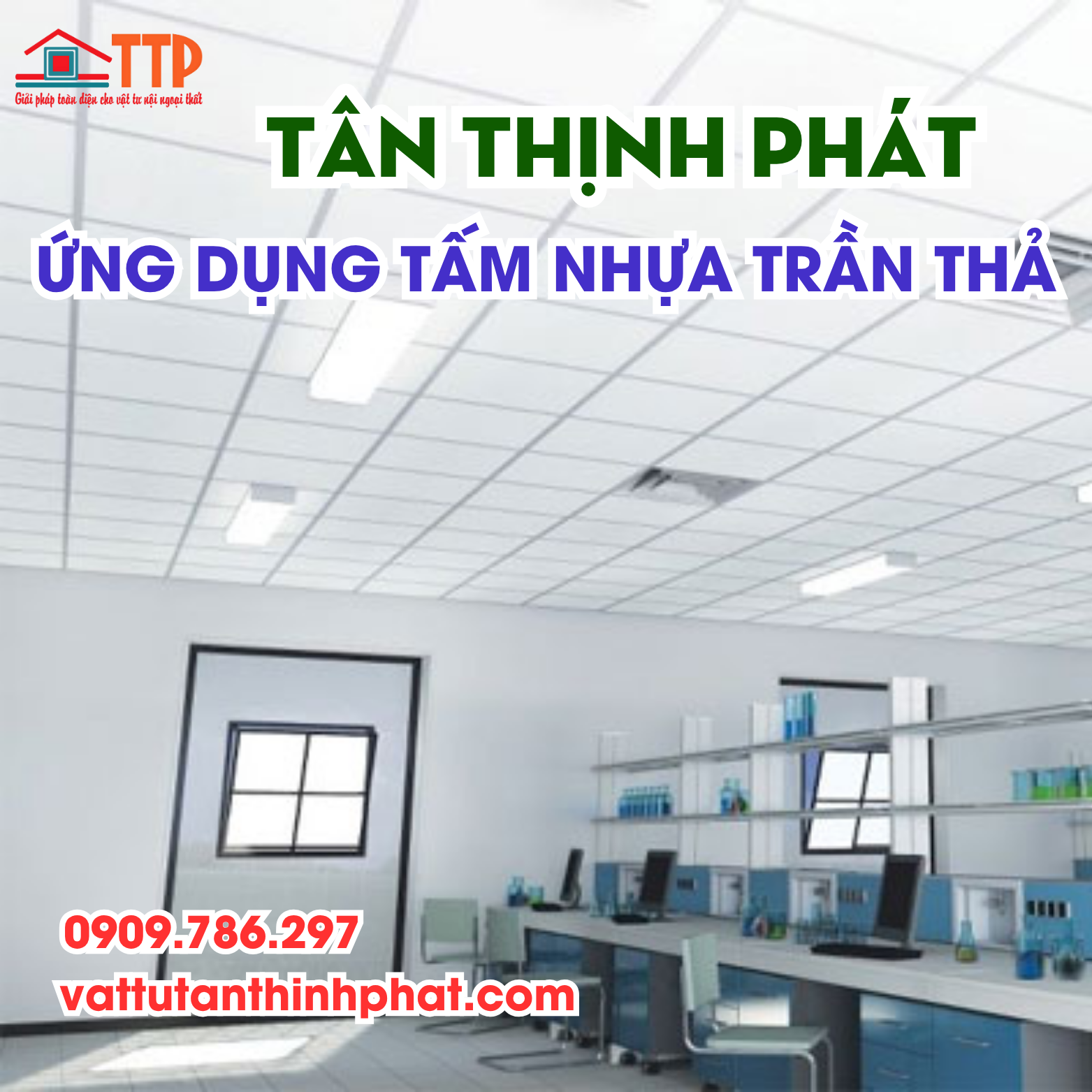 tấm nhựa trần thả bà rịa vũng tàu