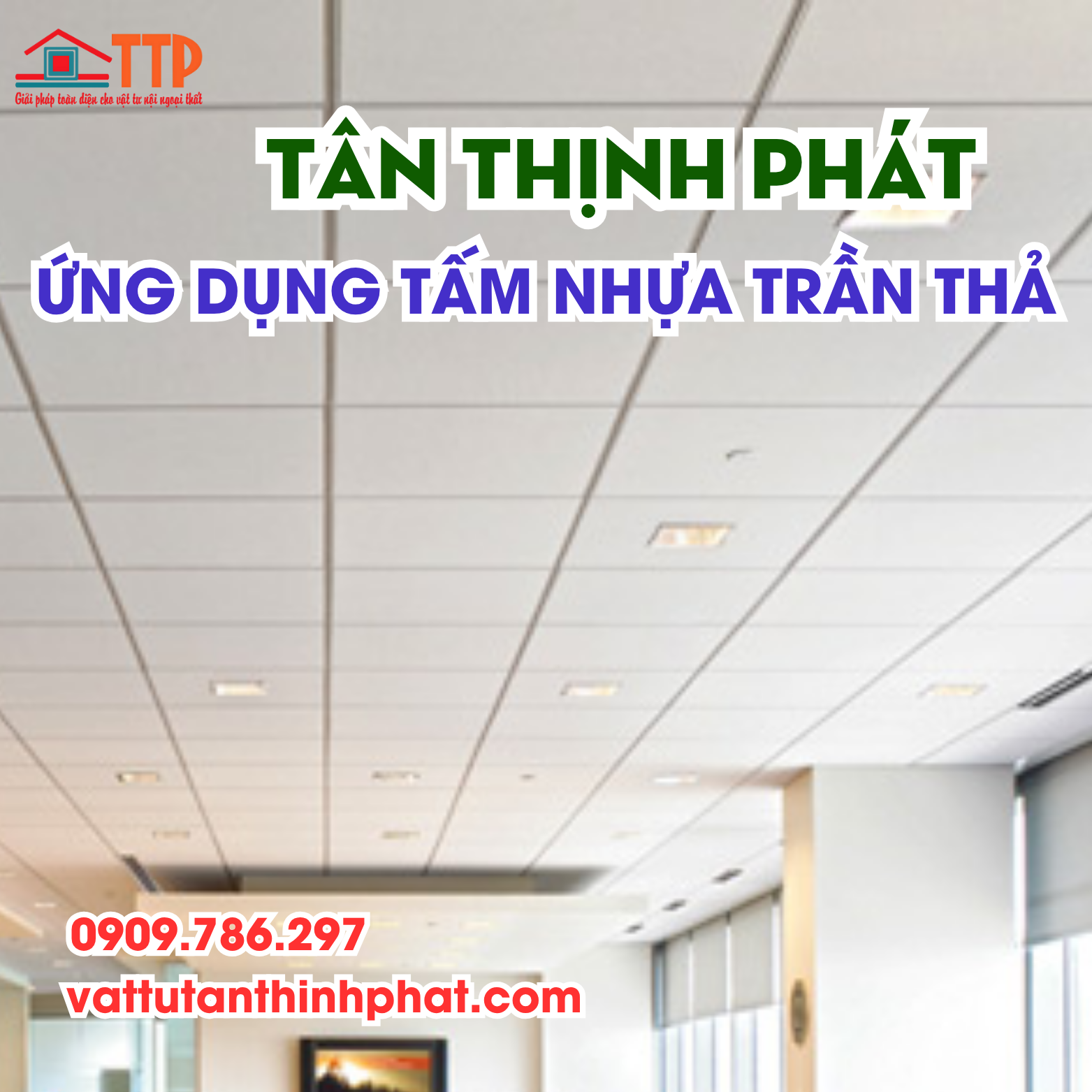 tấm nhựa trần thả bà rịa vũng tàu