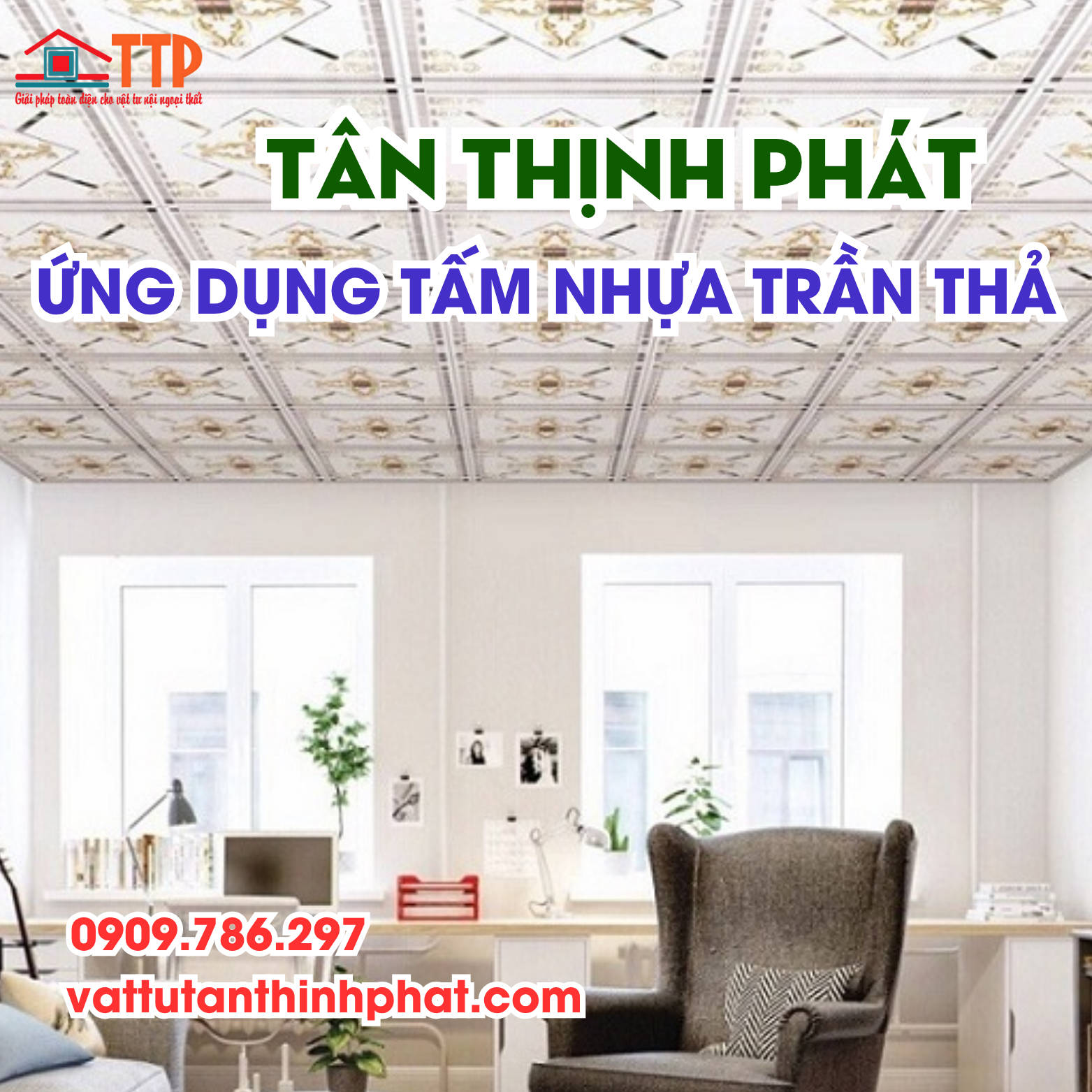 tấm nhựa trần thả bà rịa vũng tàu