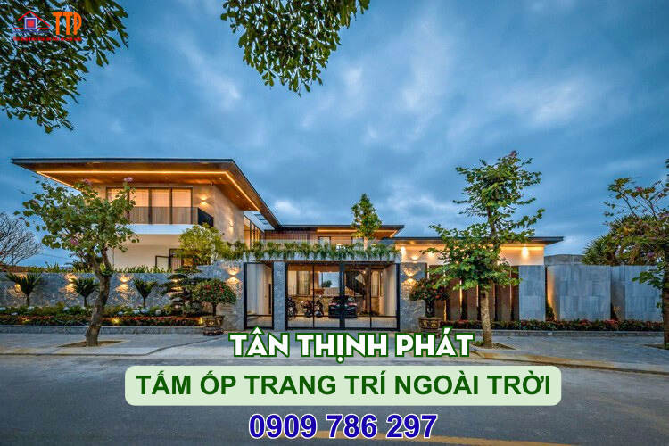 tấm ốp ngoài trời