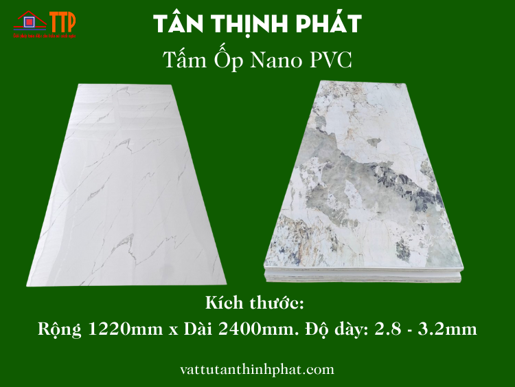 Tấm ốp pvc và tấm ốp nano khác nhau như thế nào? Tấm ốp pvc và tấm ốp nano khác nhau như thế nào?